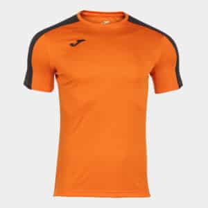 ACADEMY SHORT SLEEVE T-SHIRT ORANGE BLACK