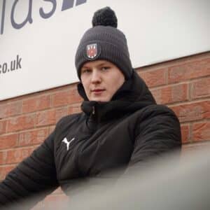 Alternative view of Chorley FC Bobble Hat (Grey)