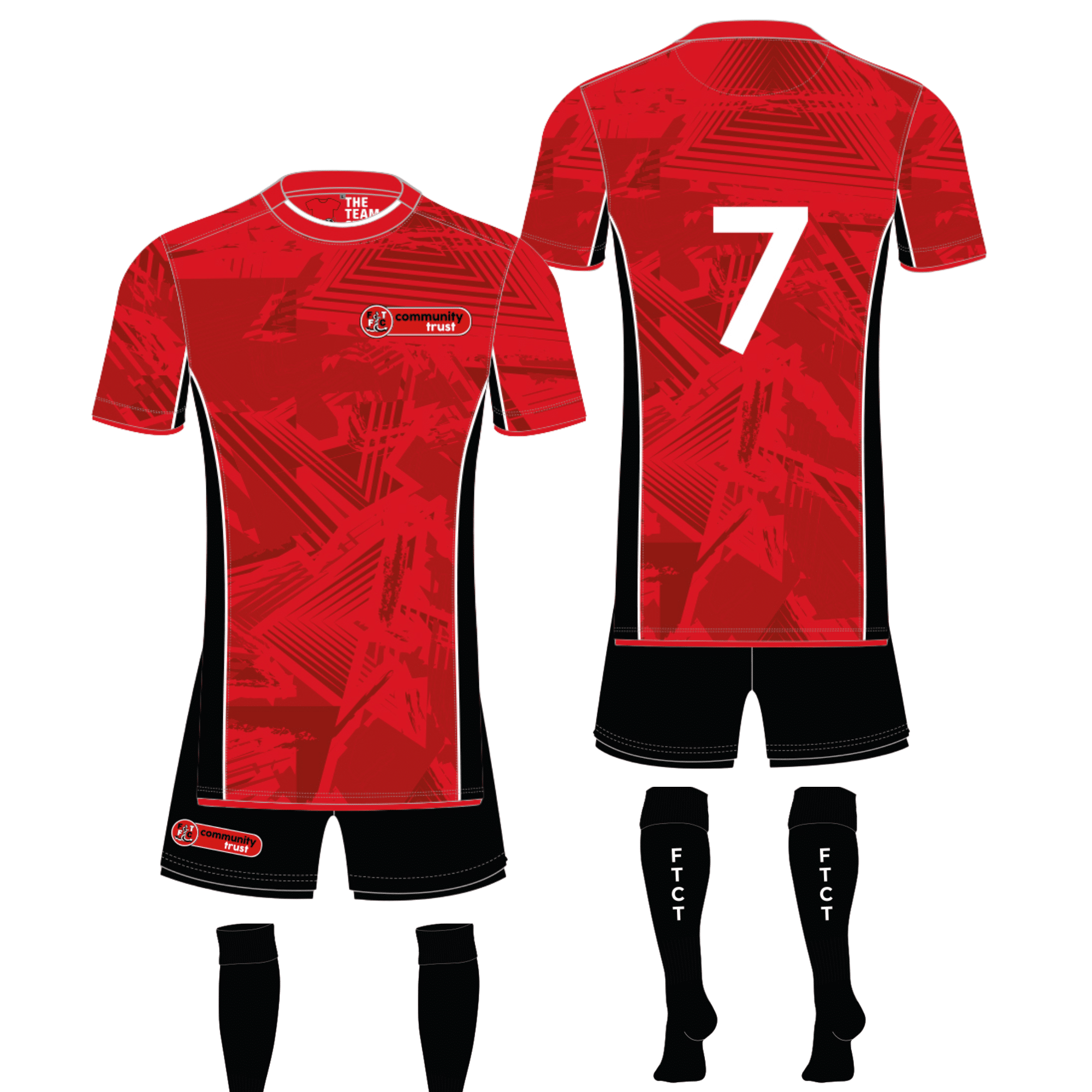 Fleetwood Town CT Match Kit Bundle (Kids Sizes)